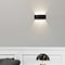 Quickway Imports Decorative Aluminum Wall Lamp for Indoors and Outdoors - 8W Cool White 4000K - Set of 4 QI004493.BK.4 - alternate 4